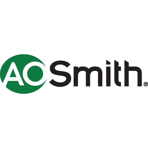 AO Smith logo: Green circle with