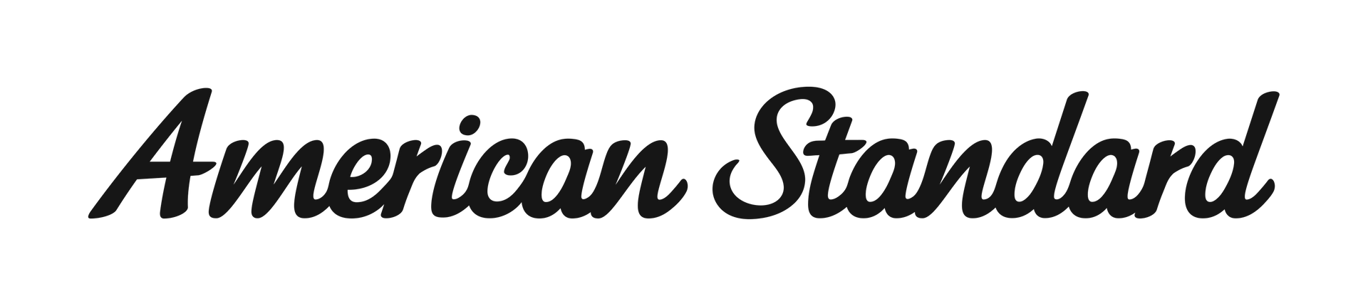 American Standard logo in a cursive font