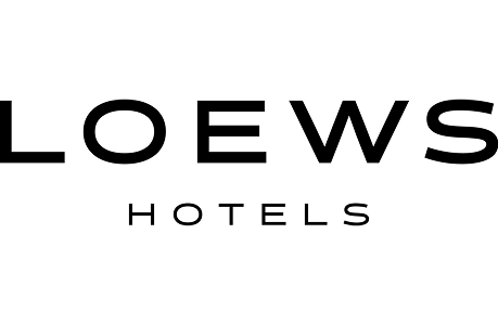 The Loews Hotels logo, featuring the word "LOEWS" in a large, bold, black font above the word "HOTELS" in a smaller font.