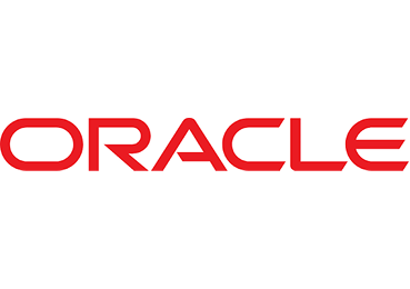The red Oracle logo on a white background.
