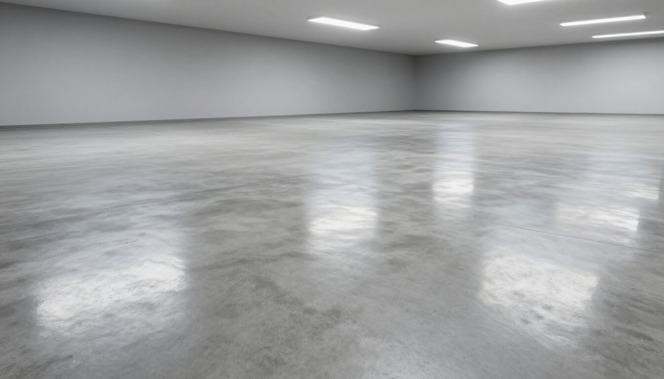 Modern polished concrete