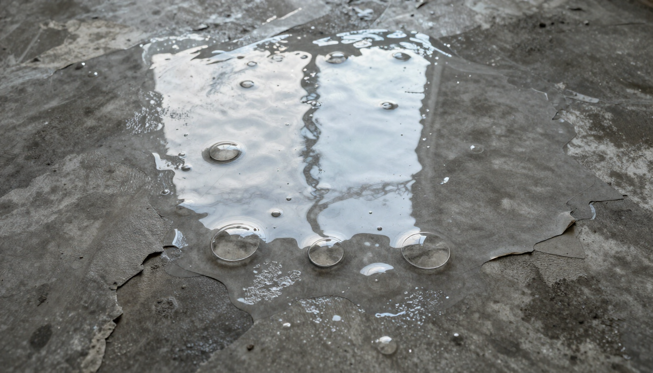 Moisture Failure Example