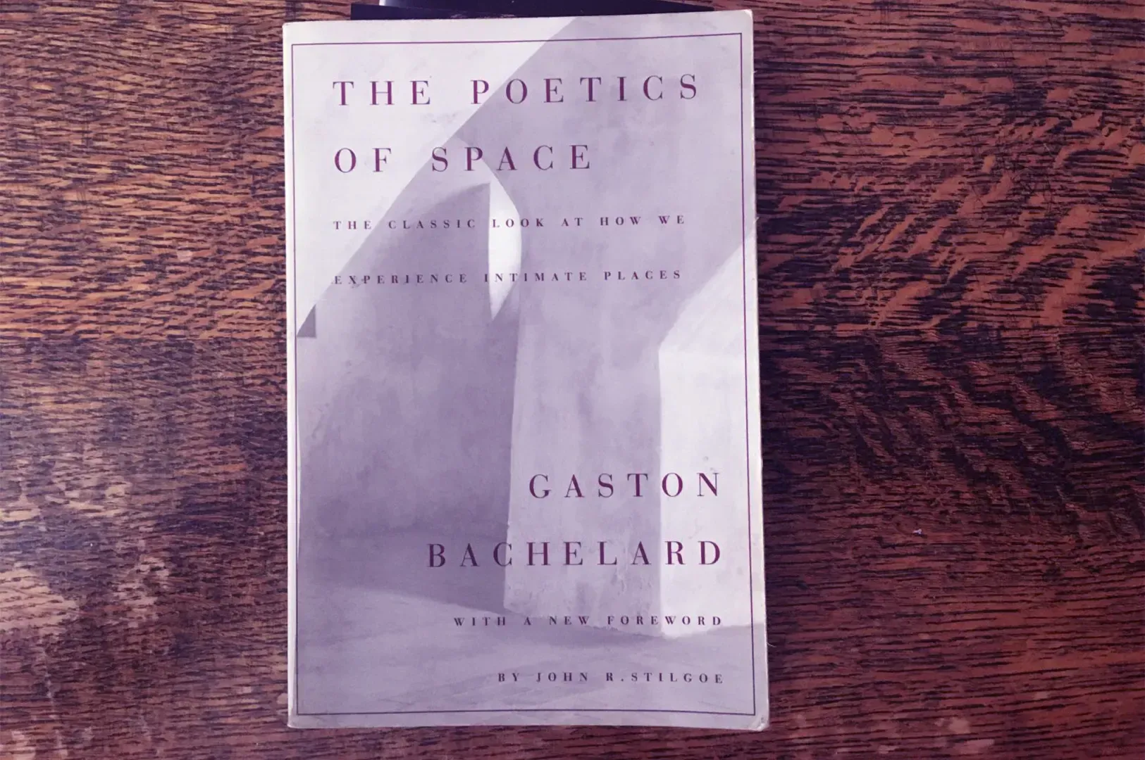 The cover of Gaston Bachelard's The Poetics of Space, a philosophical classic exploring how architec