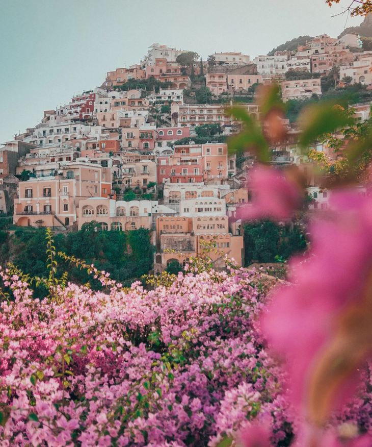 Vista su Sorrento