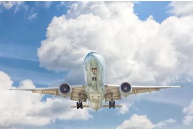 Aereo in volo