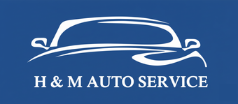 Logo for Demo Auto Repair: text with a gear icon, red and navy colors.