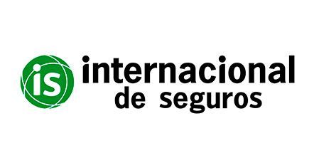 Es un logotipo para una empresa llamada seguros internacionales.