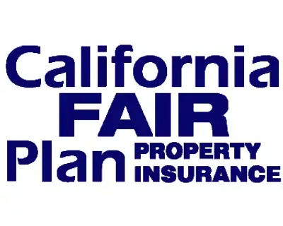 California FAIR Plan Property Insurance logo in blue text.