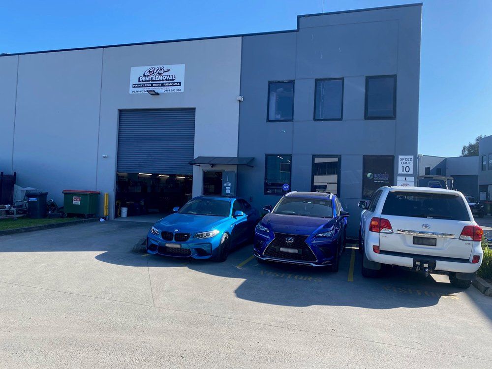 CJ's Dent Removal Front Shop — Taren Point, NSW — CJ's Dent Removal