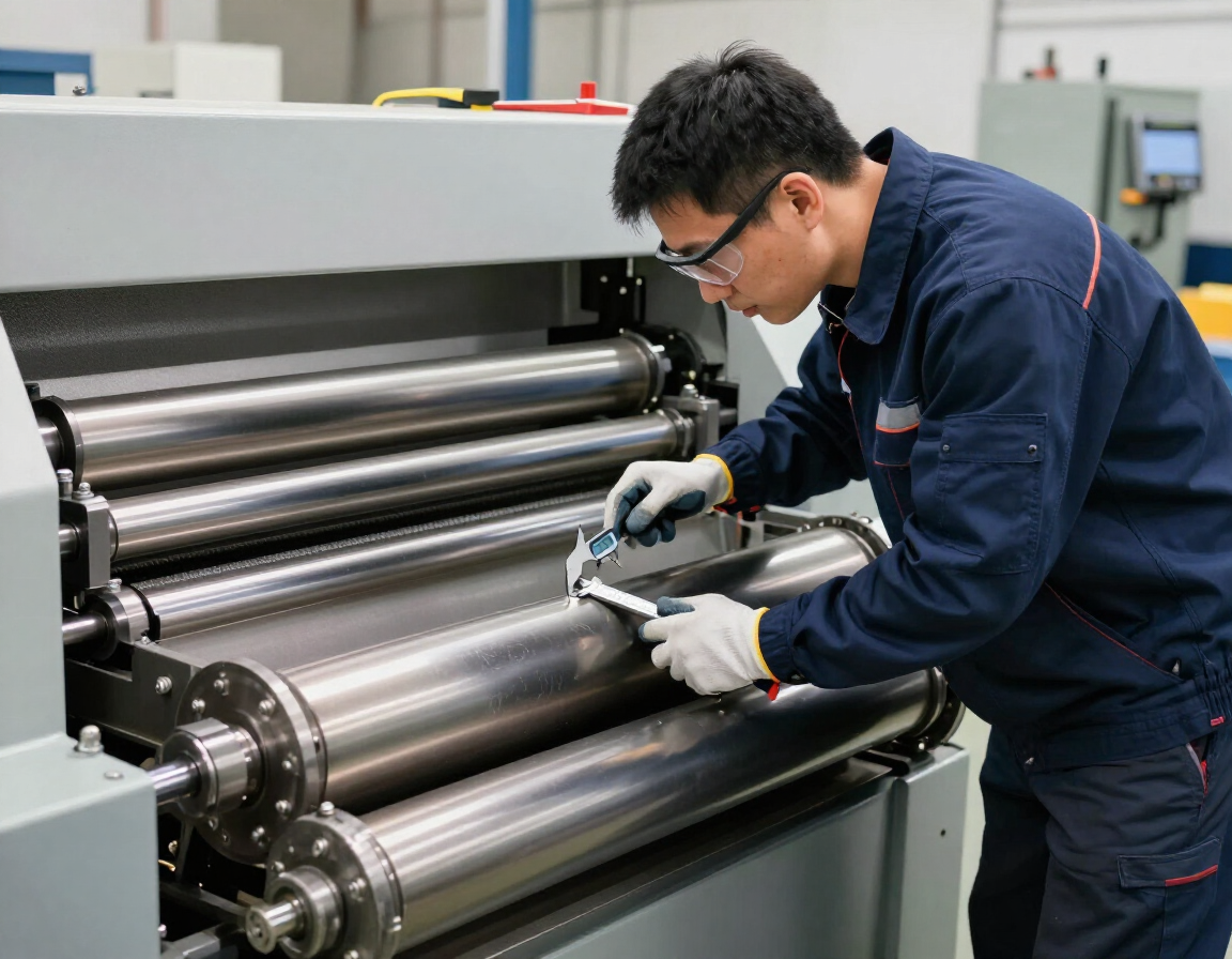 Relevamiento técnico de un cilindro industrial