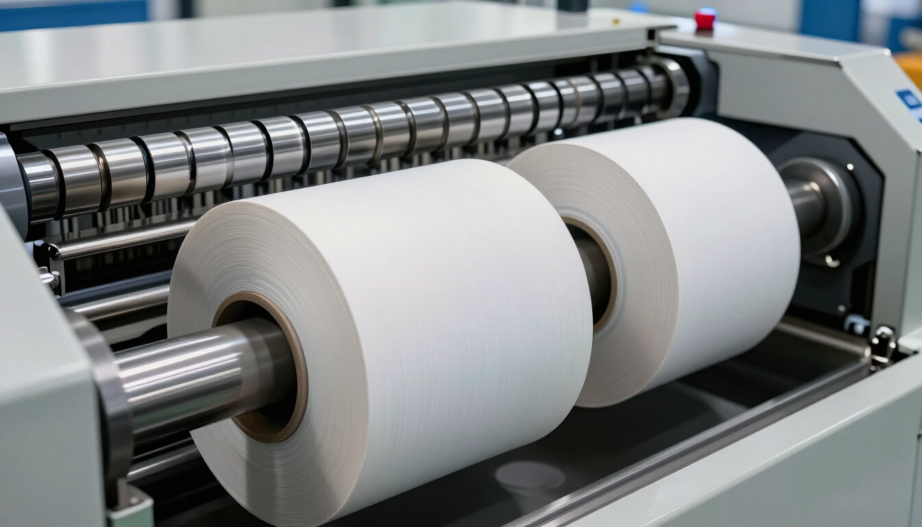 Ejes expansibles neumáticos y mecánicos en una máquina industrial