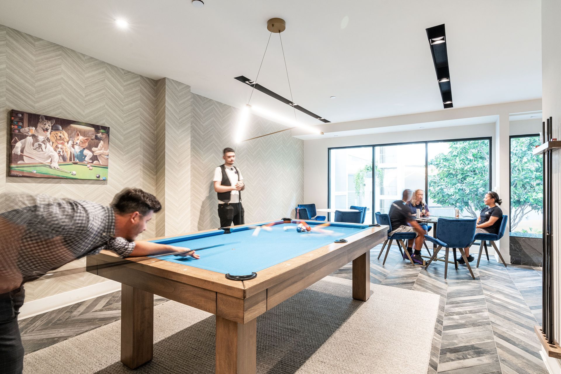 pool room