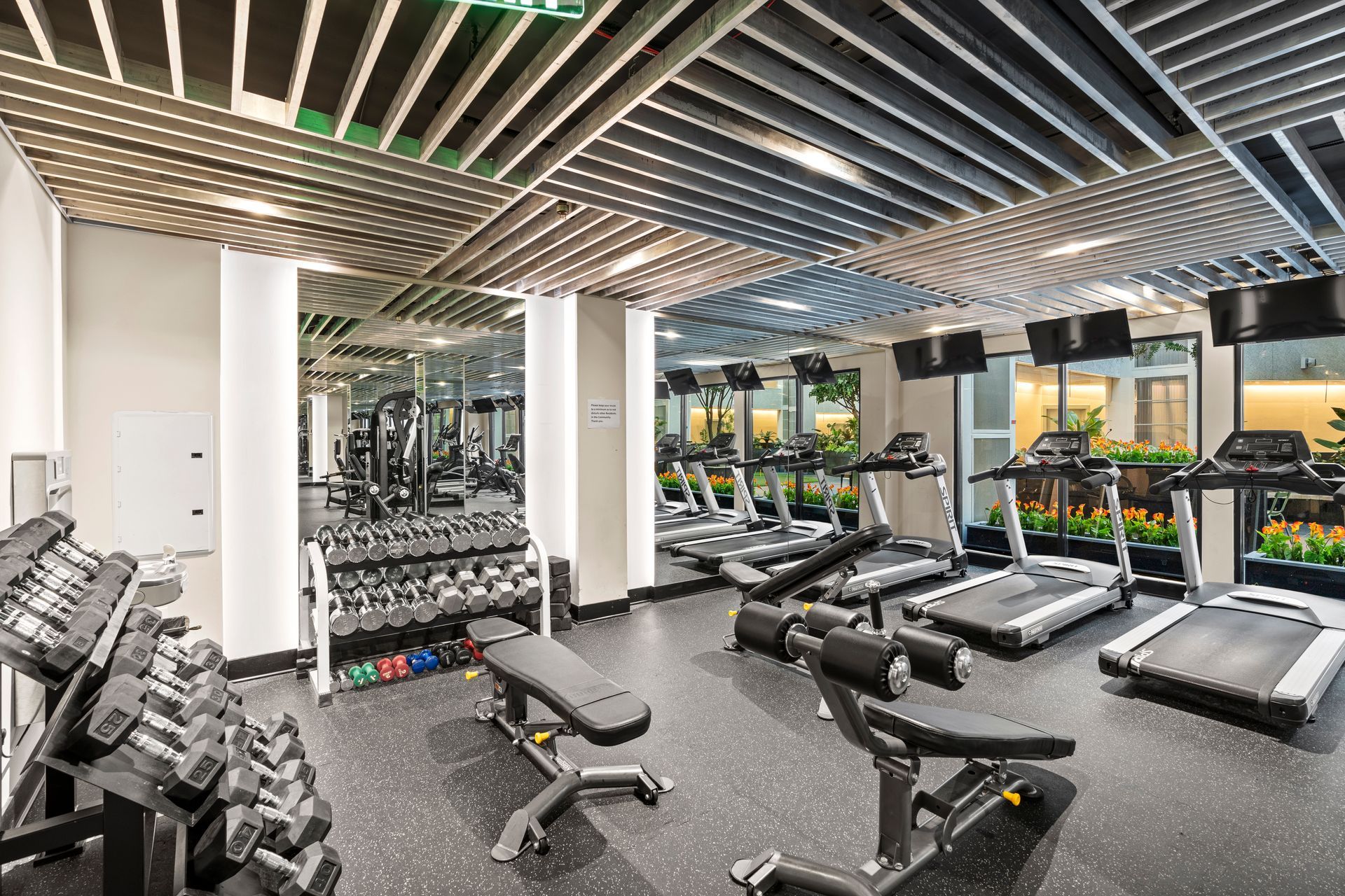 state of the art fitness center