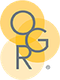 OGR logo with overlapping yellow circles and gray letters.