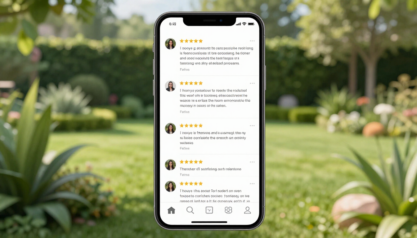 Client Reviews on Smartphone