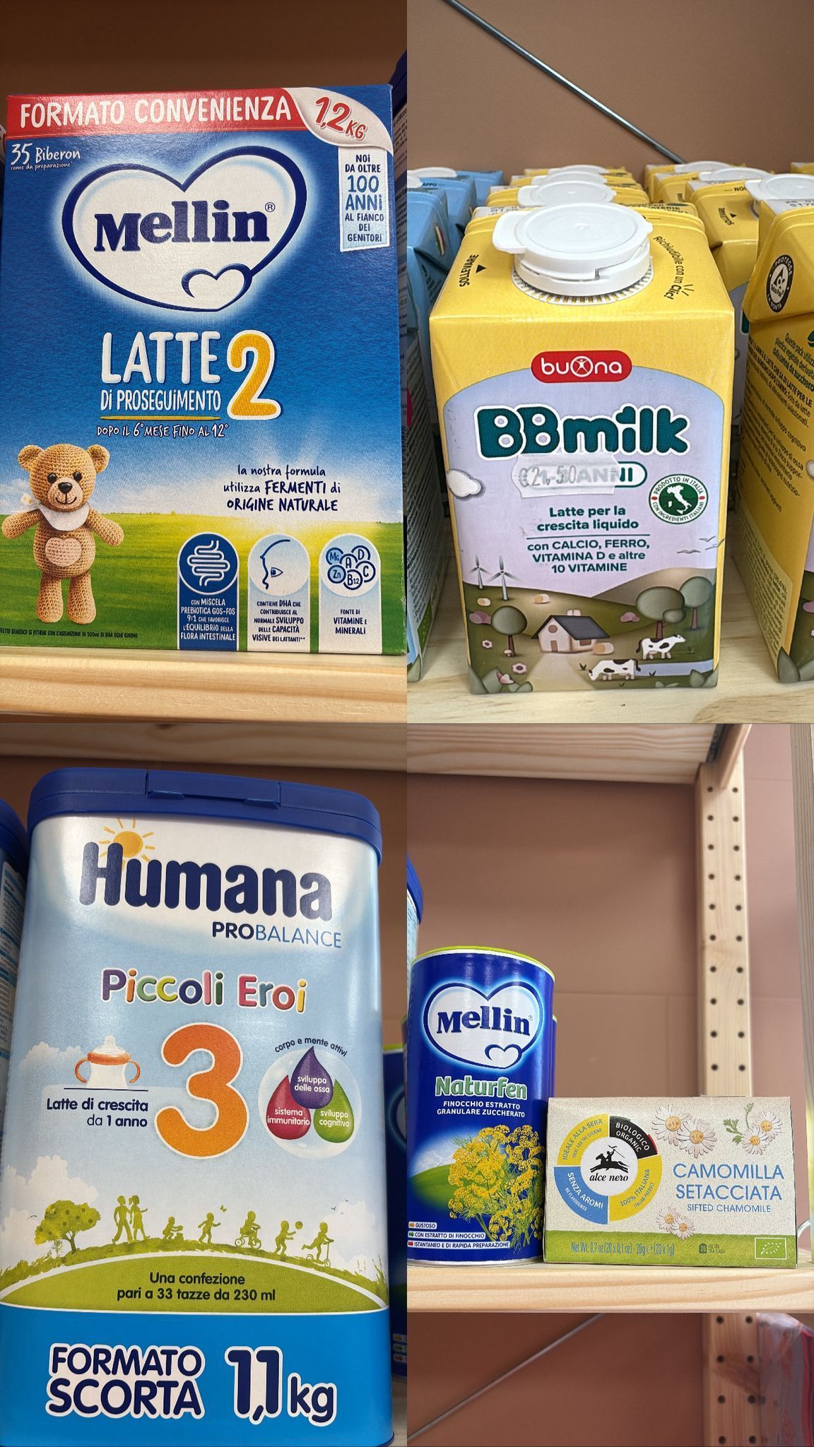 Latte per neonati