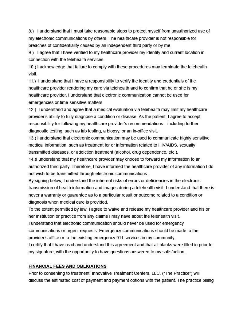 Blurry screenshot of a text document with multiple paragraphs and headings on a white page
