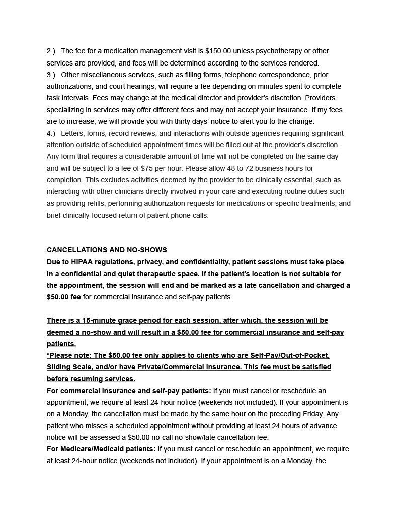 Blurry photo of a text-heavy document page with multiple paragraphs and a bold heading.