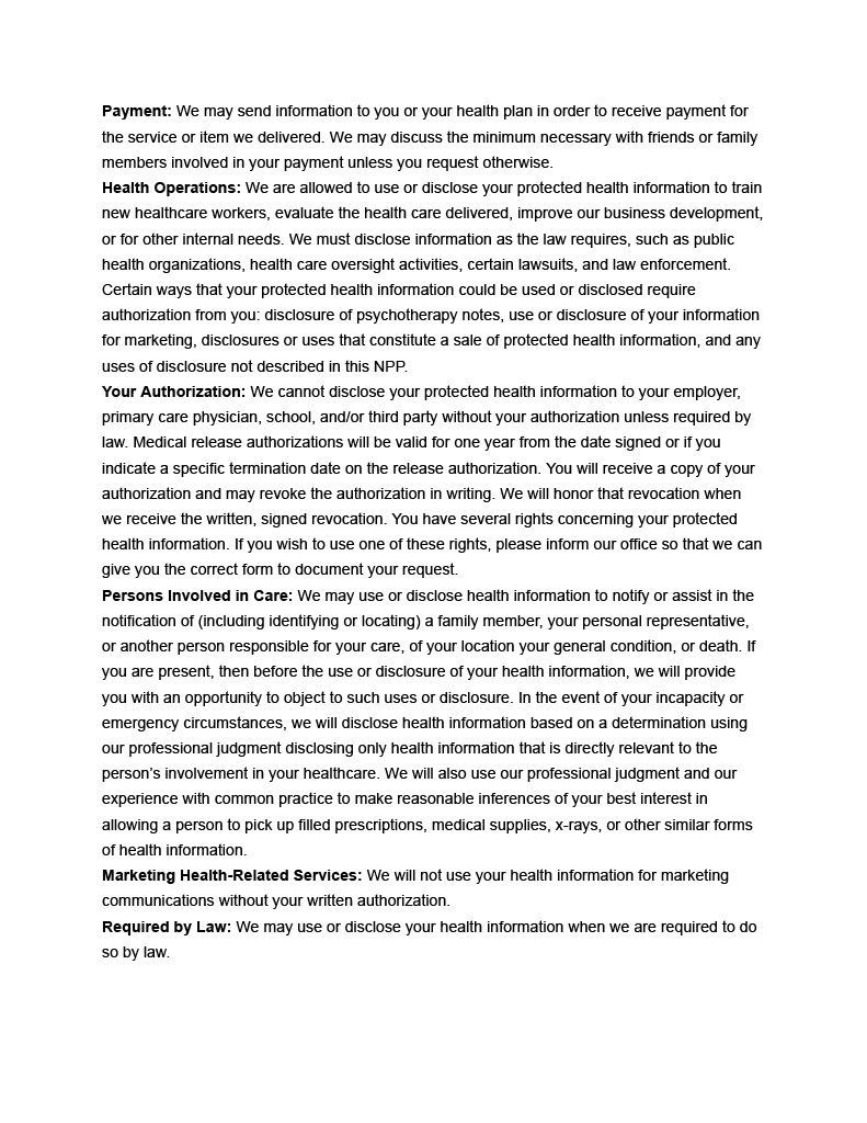 Blurry white page with several paragraphs of black text on a plain background.