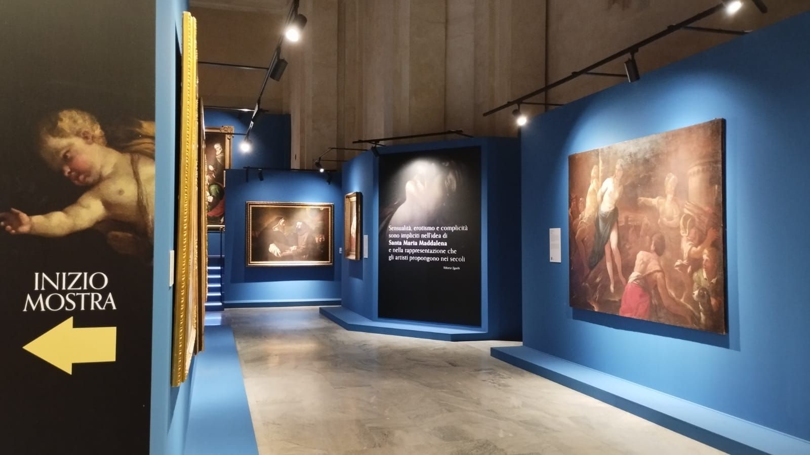 allestimento fatto per una mostra