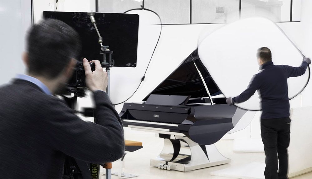 Fazioli Aria Grand Piano artpiece
