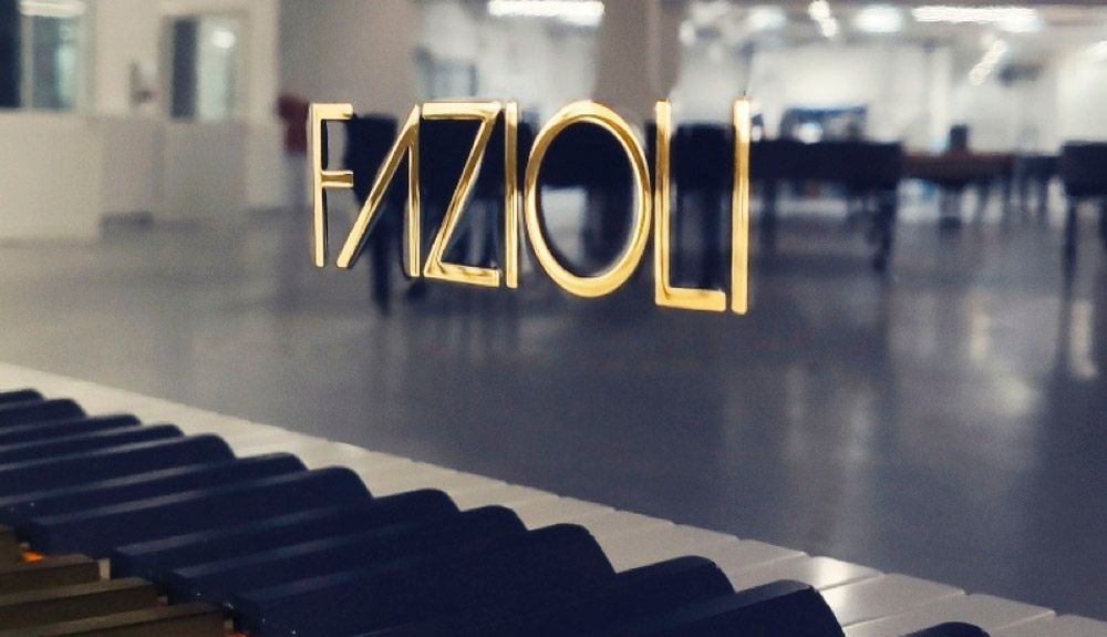 FAZIOLI Blue Grand Piano