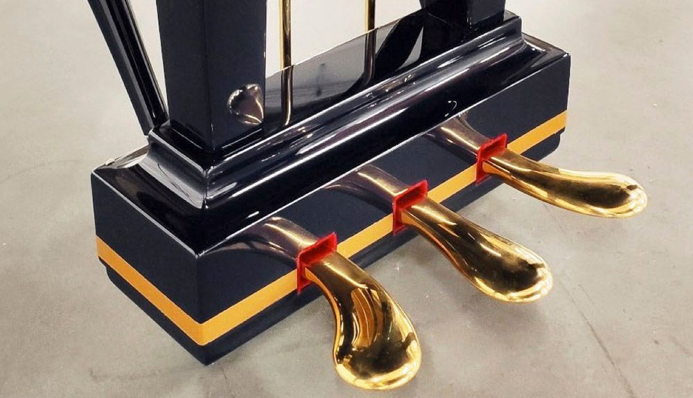 FAZIOLI Blue Grand Piano pedals