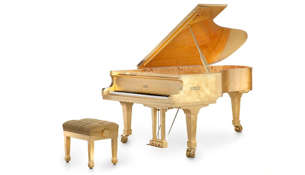FAZIOLI Gold Leaf, VIP Pianos