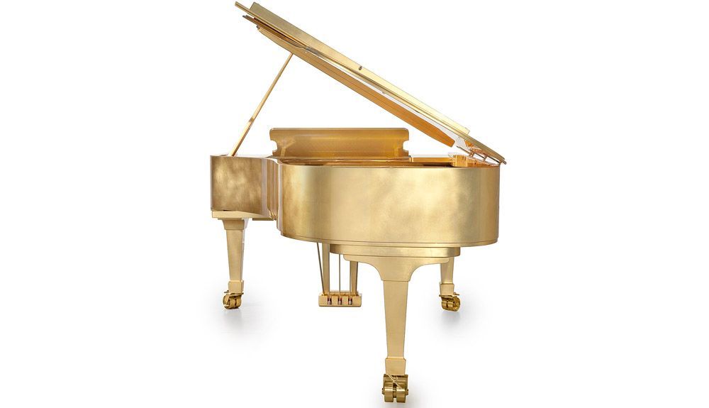 FAZIOLI Gold Leaf Grand Piano