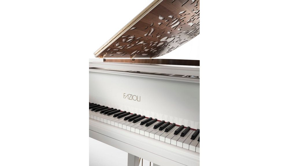 FAZIOLI Origami Fairmont, tri-dimensional incisions keys