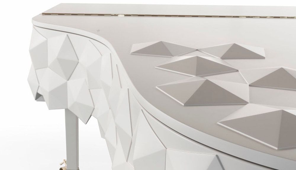 FAZIOLI Origami Fairmont, tri-dimensional incisions