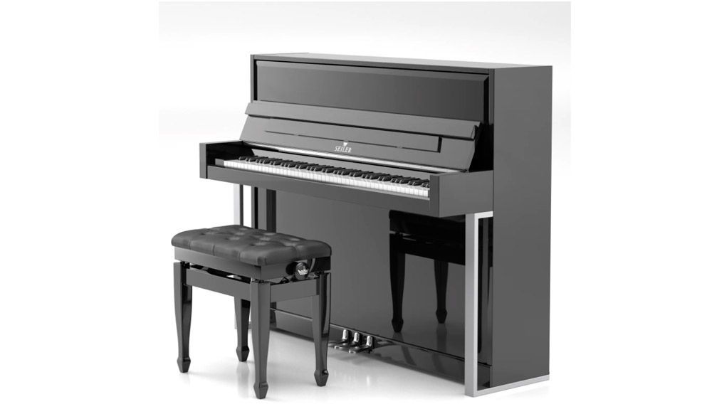 SEILER Accent, Black with Silver accents