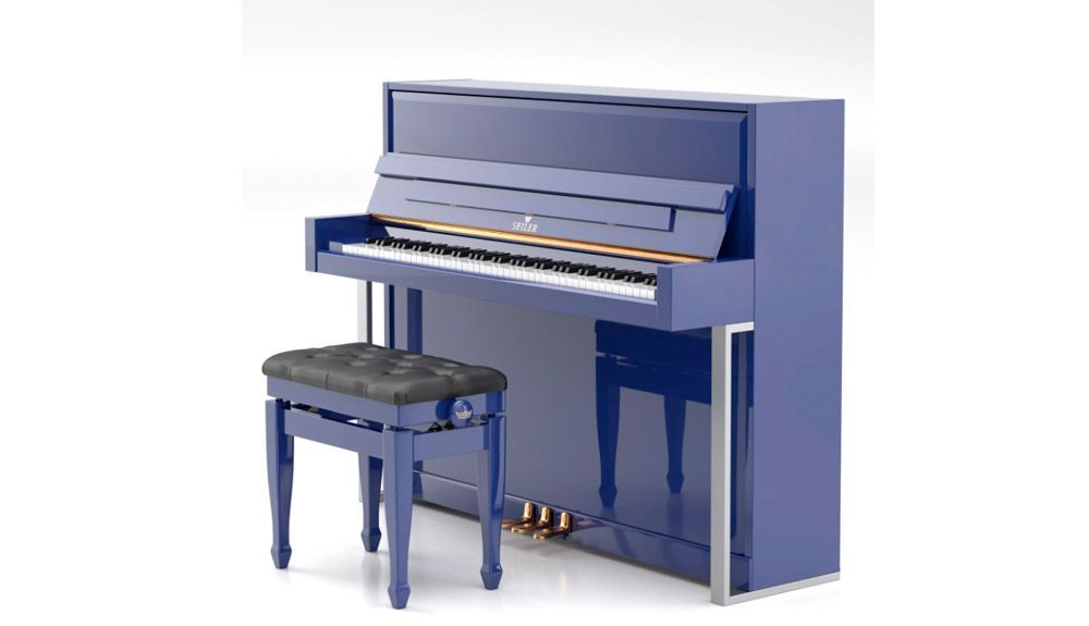 SEILER Accent, Blue with Gold accents