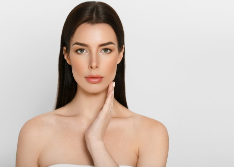 Woman With Brown Hair at Local Medspa