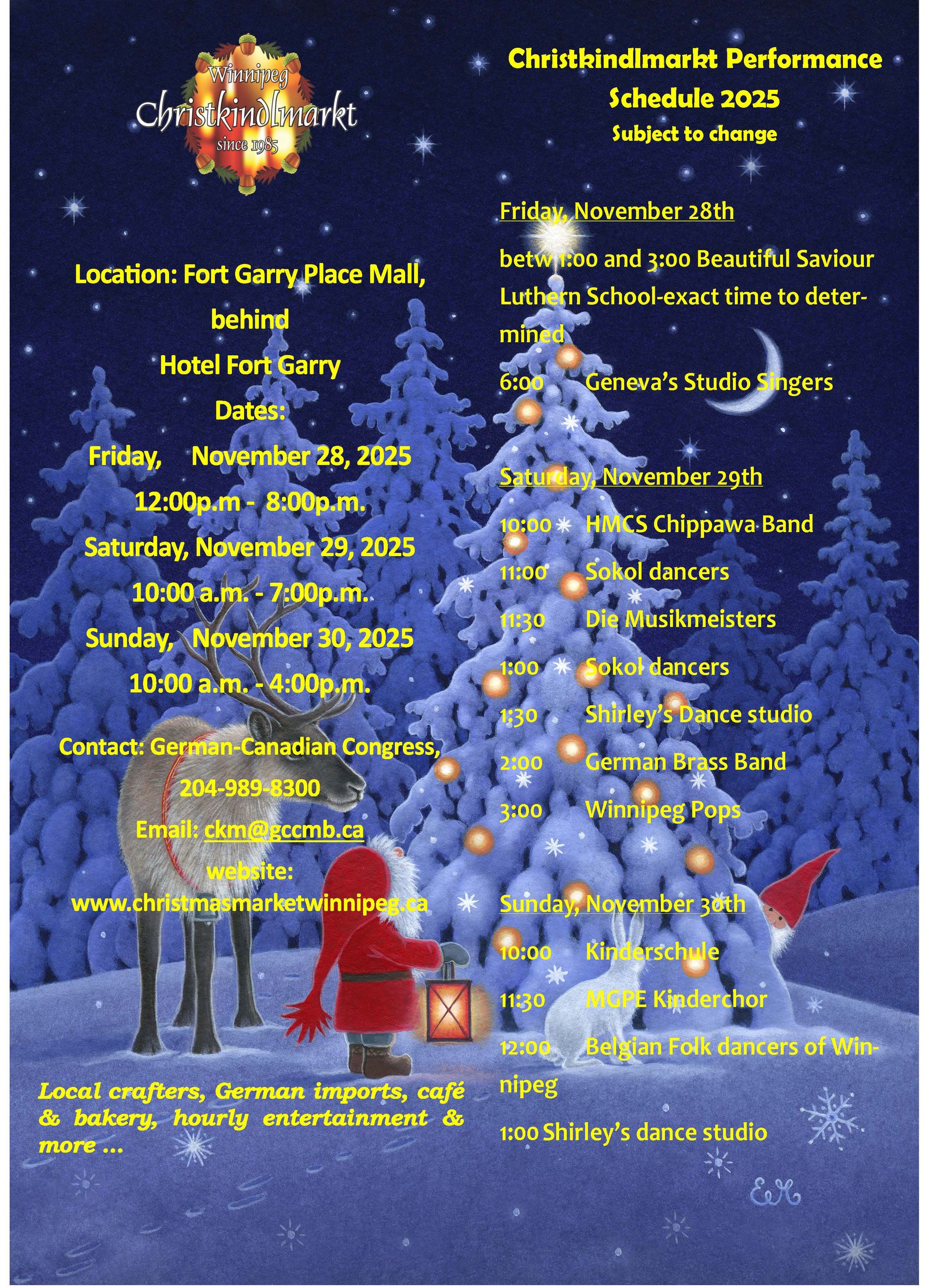 Event Program | German Canadian Congress Inc.