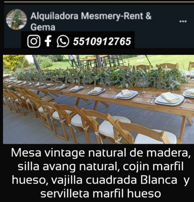 ALQUILADORA MESMERY-RENT & GEMA
