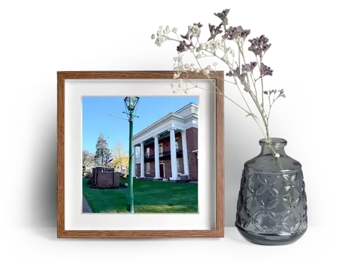 Alternate view of Vincent Funeral Home building exterior