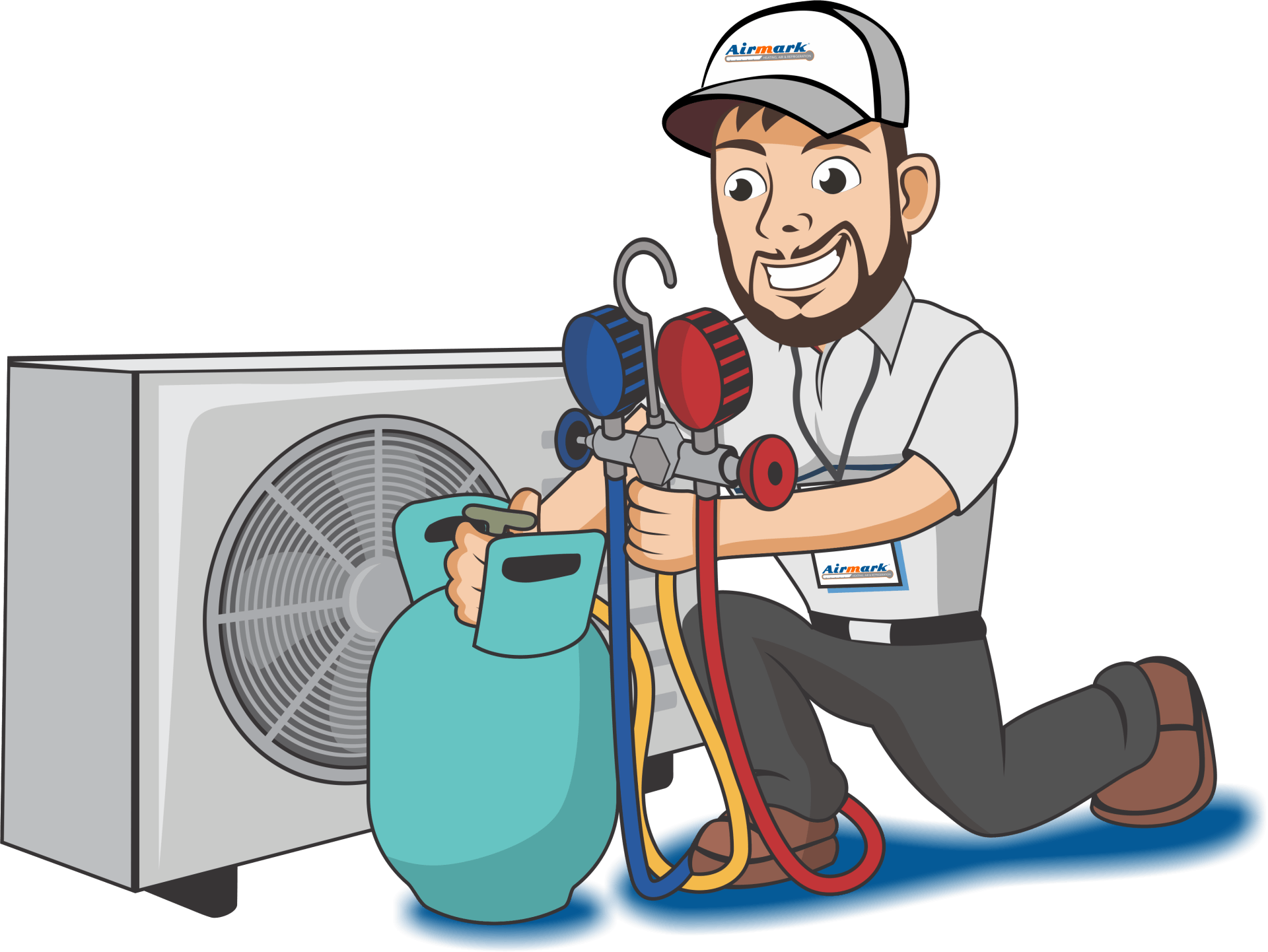 Airmark Technician cartoon