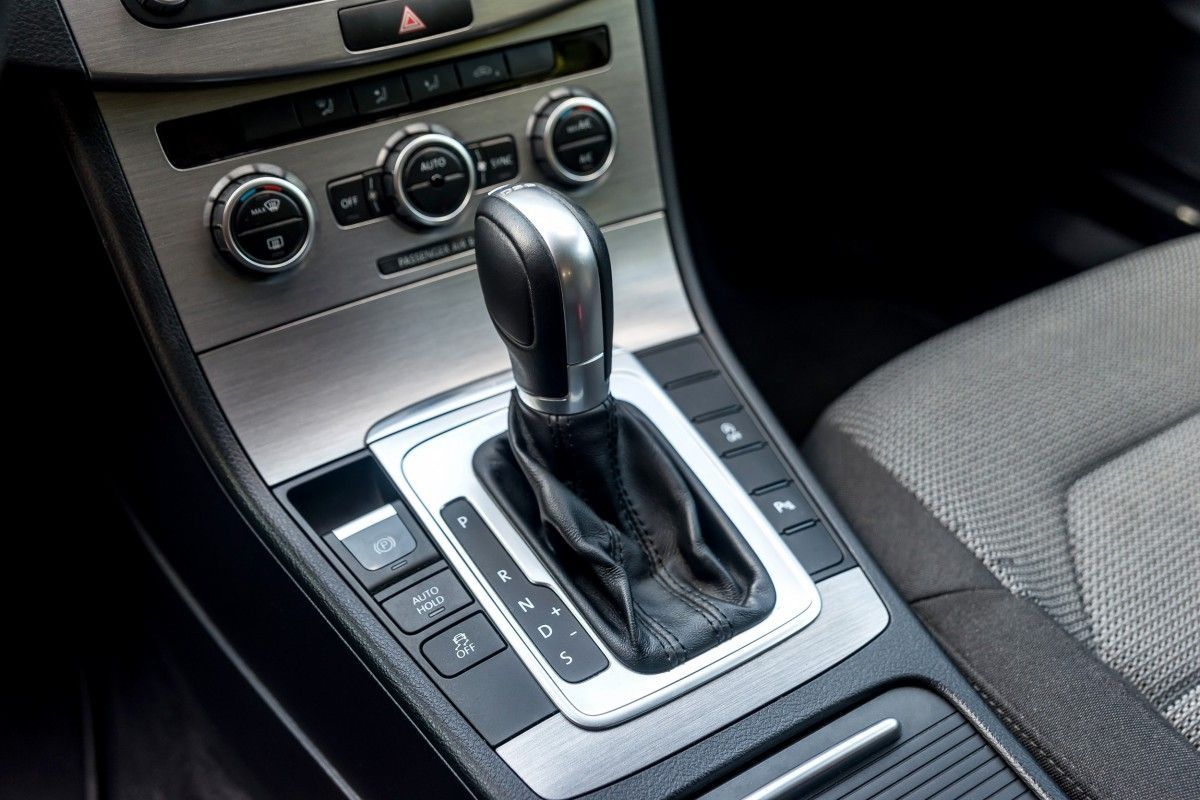 gear shift on a vehicle