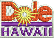 Dole Hawaii | Honolulu, Hawaii | BB Embroidery Ltd.