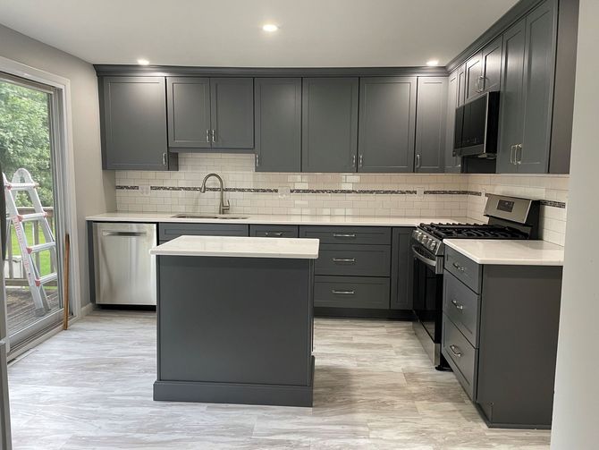 Modern Kitchen Design — Rochester, NY — Mallo Home Improvements