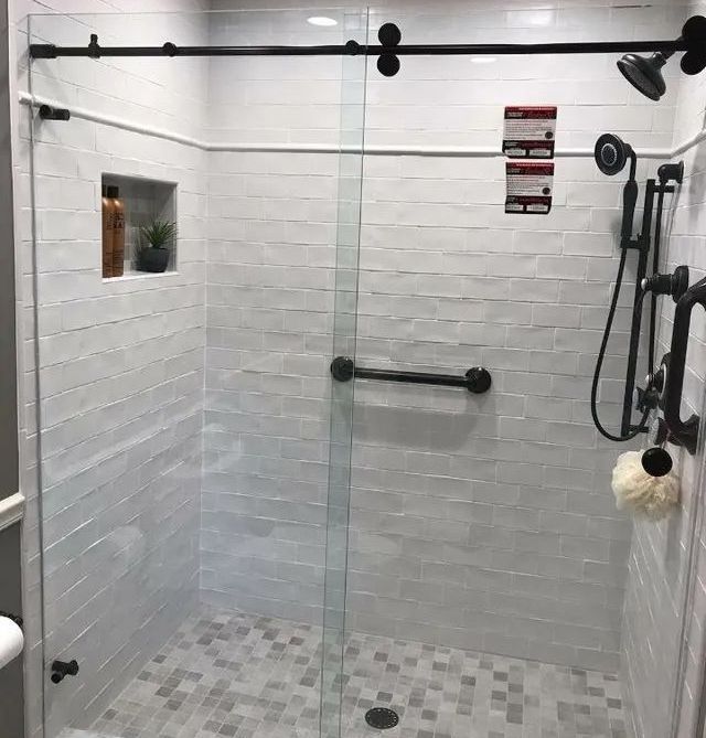 Rounded Mirror in Bathroom — Rochester, NY — Mallo Home Improvements Rounded Mirror in Bathroom — Rochester, NY — Mallo Home Improvements