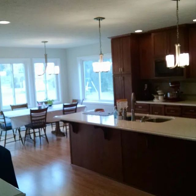 Cabinets in Kitchen — Rochester, NY — Mallo Home Improvements Cabinets in Kitchen — Rochester, NY — Mallo Home Improvements