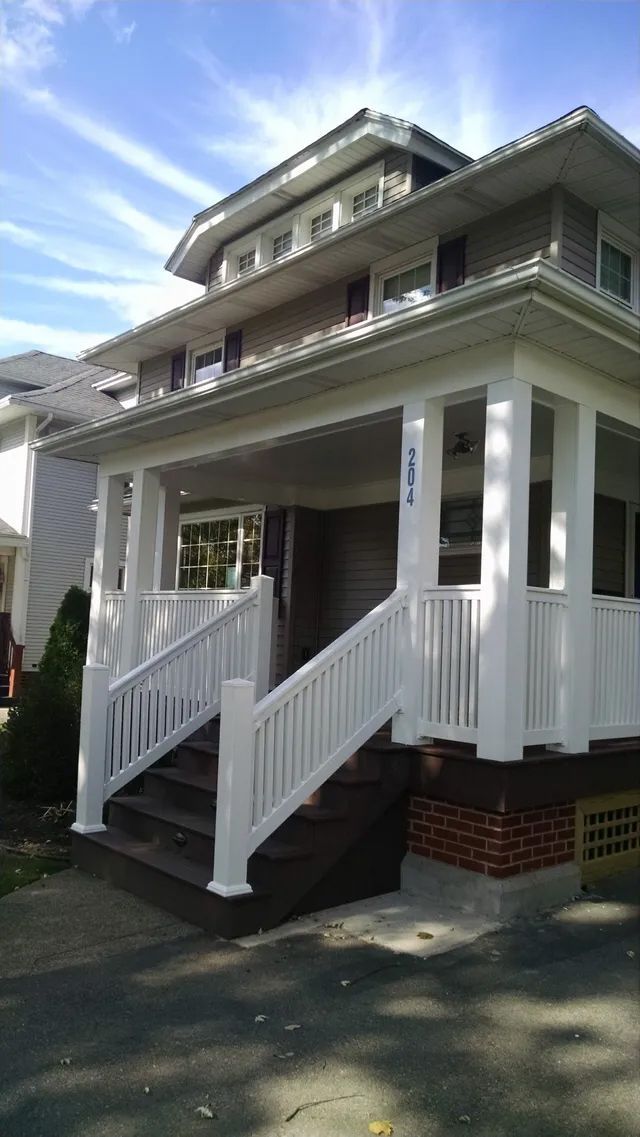 Beautiful Handrail of Porch — Rochester, NY — Mallo Home Improvements