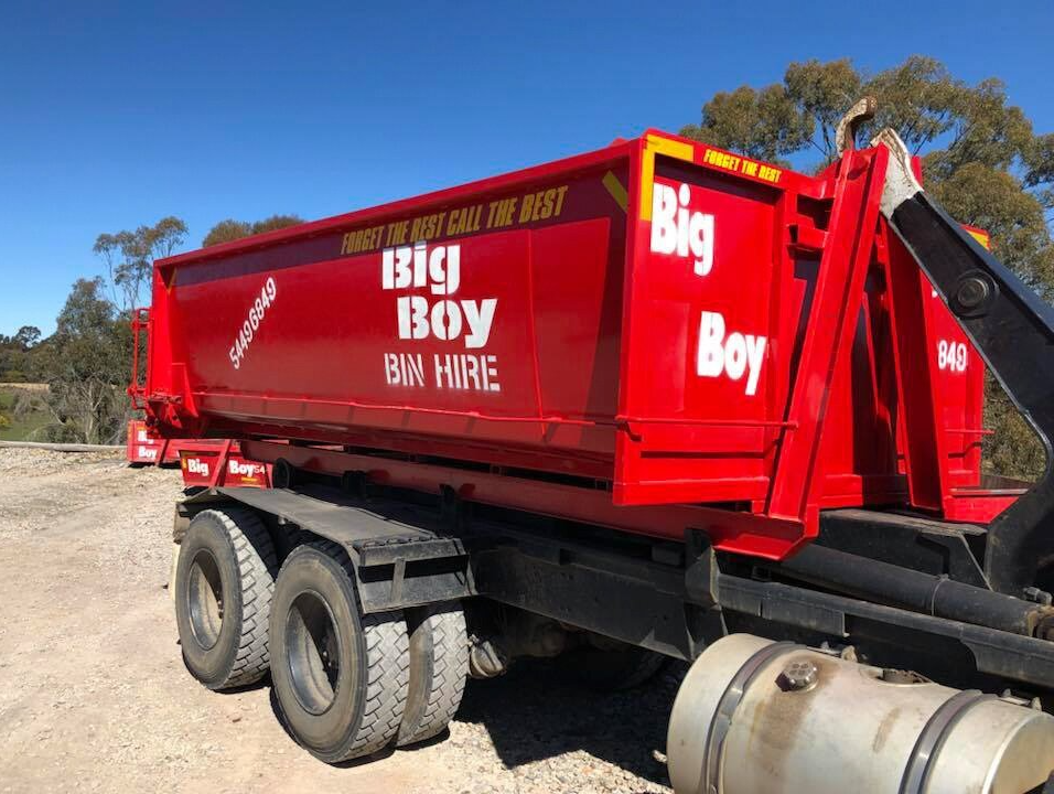 Bin Sizes Big Boy Bin Hire
