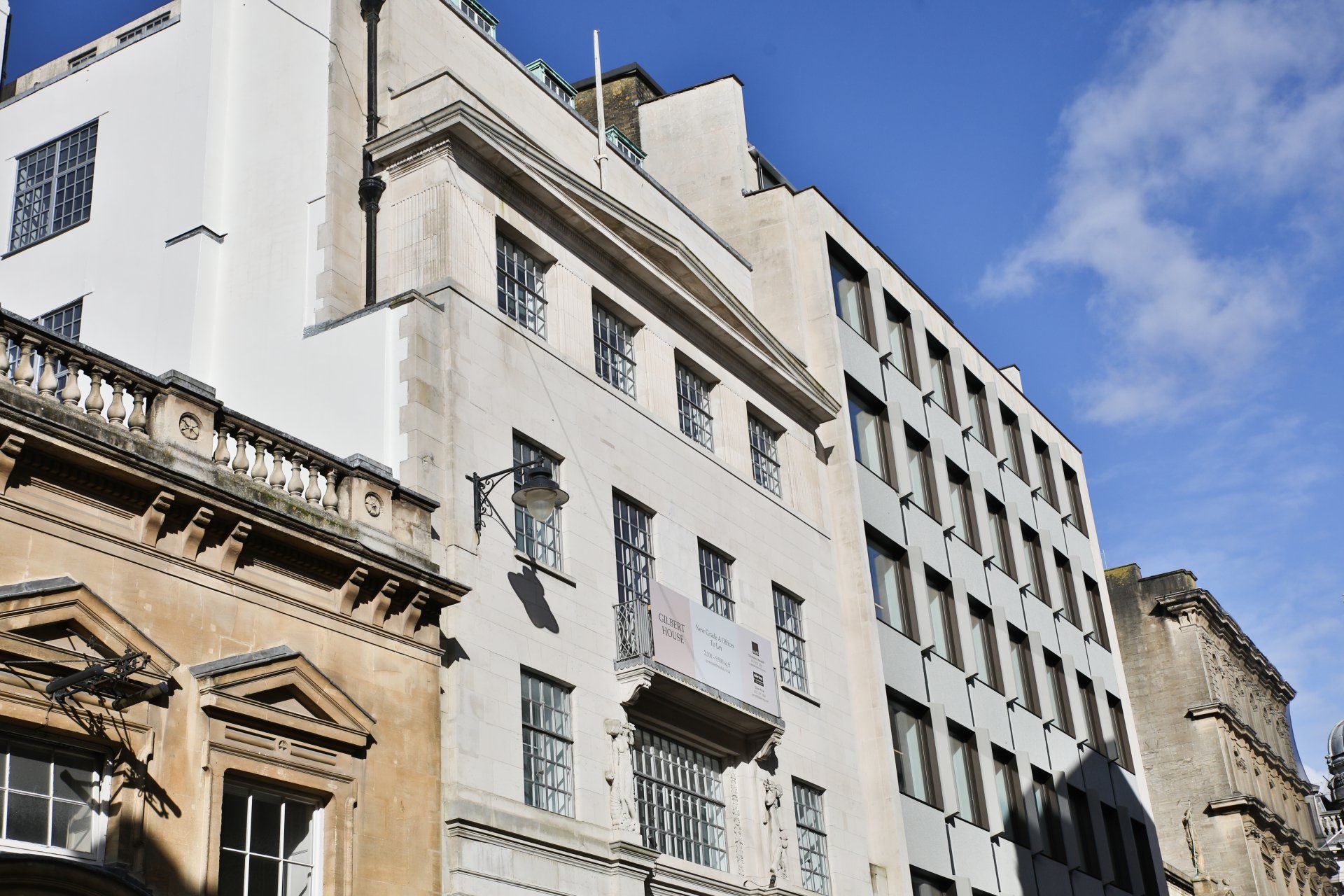 Gilbert House outside view office refurbishment Bristol