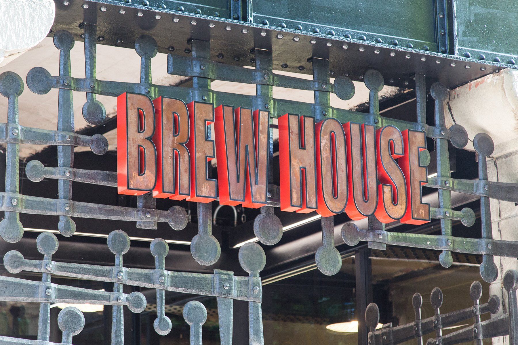 Brewhouse signboard Commercial Office Refurbishment Bristol