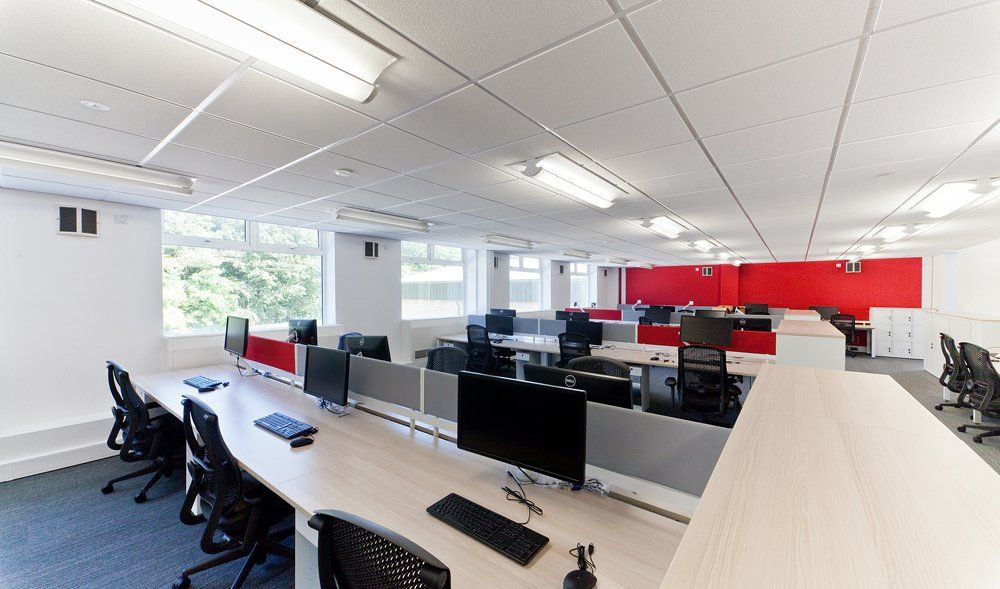 Rotork office seating office refurbishment Bath