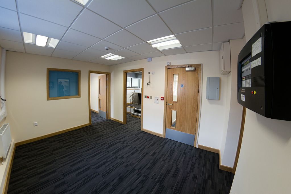 Bristol Southmead police station corridor Reception and Front Office Refurbishment