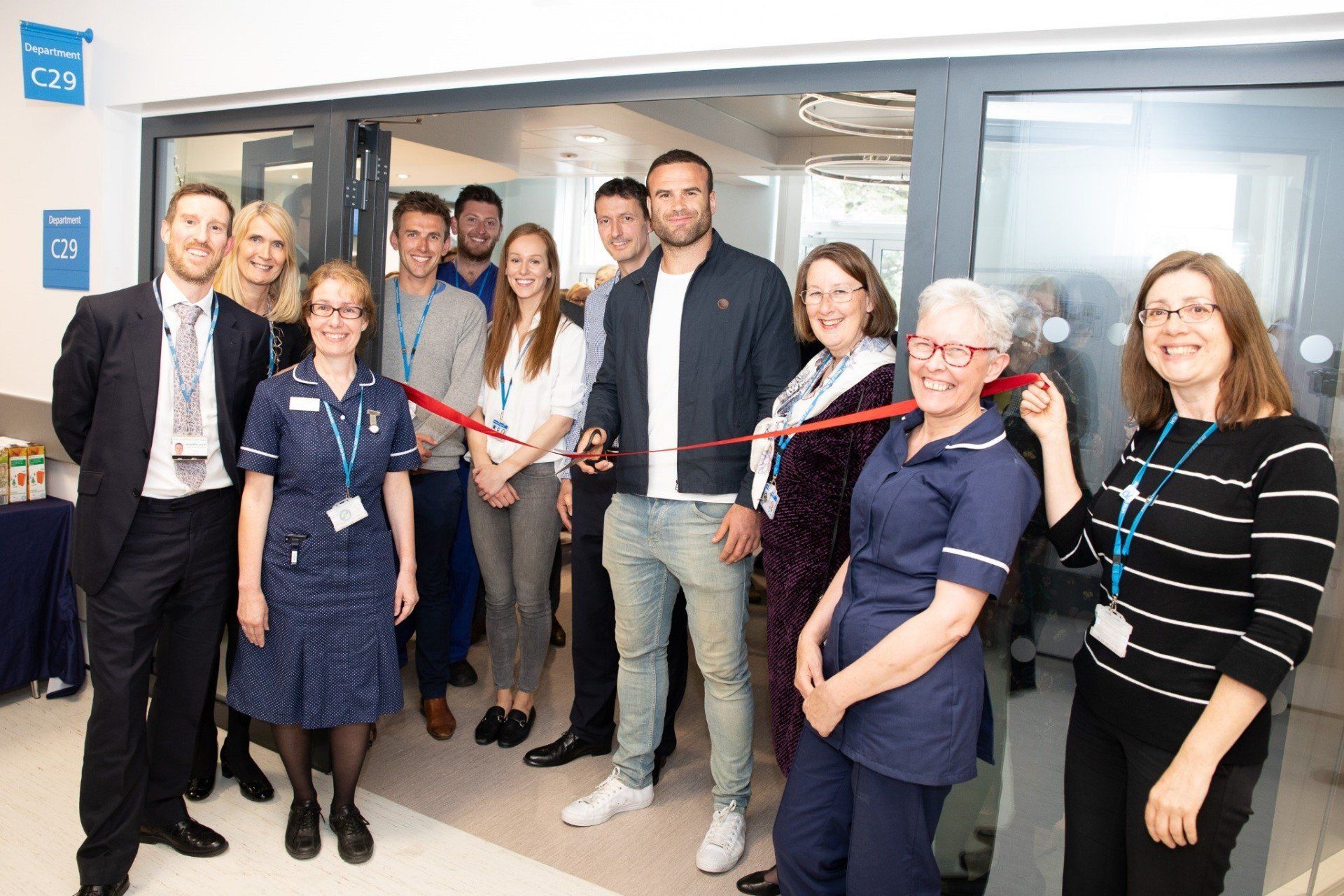 Royal United Hospital facial surgery and orthodontist department staff